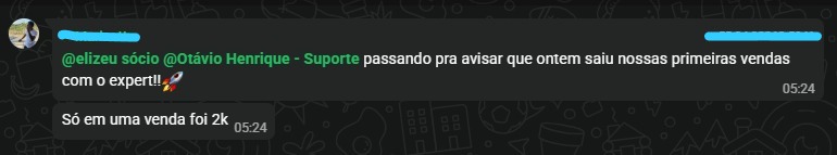 Primeira venda da operação: R$2 mil em uma única venda